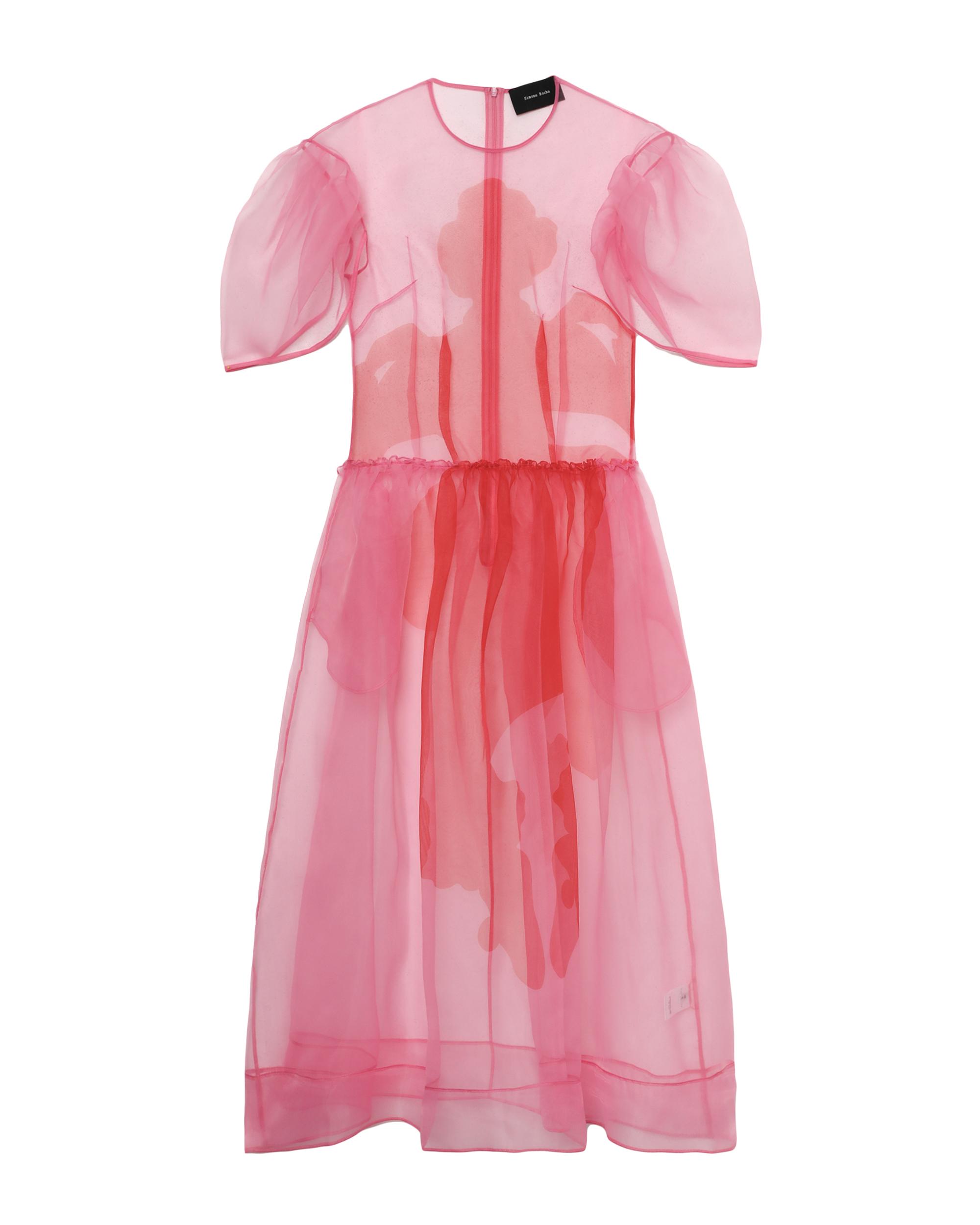 Petal sleeve dancing organza dress by SIMONE ROCHA
