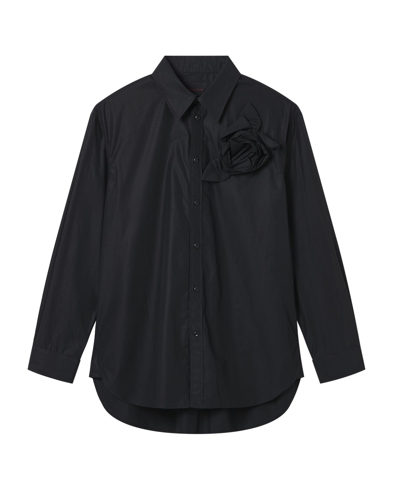 Pressed rosette easy shirt by SIMONE ROCHA