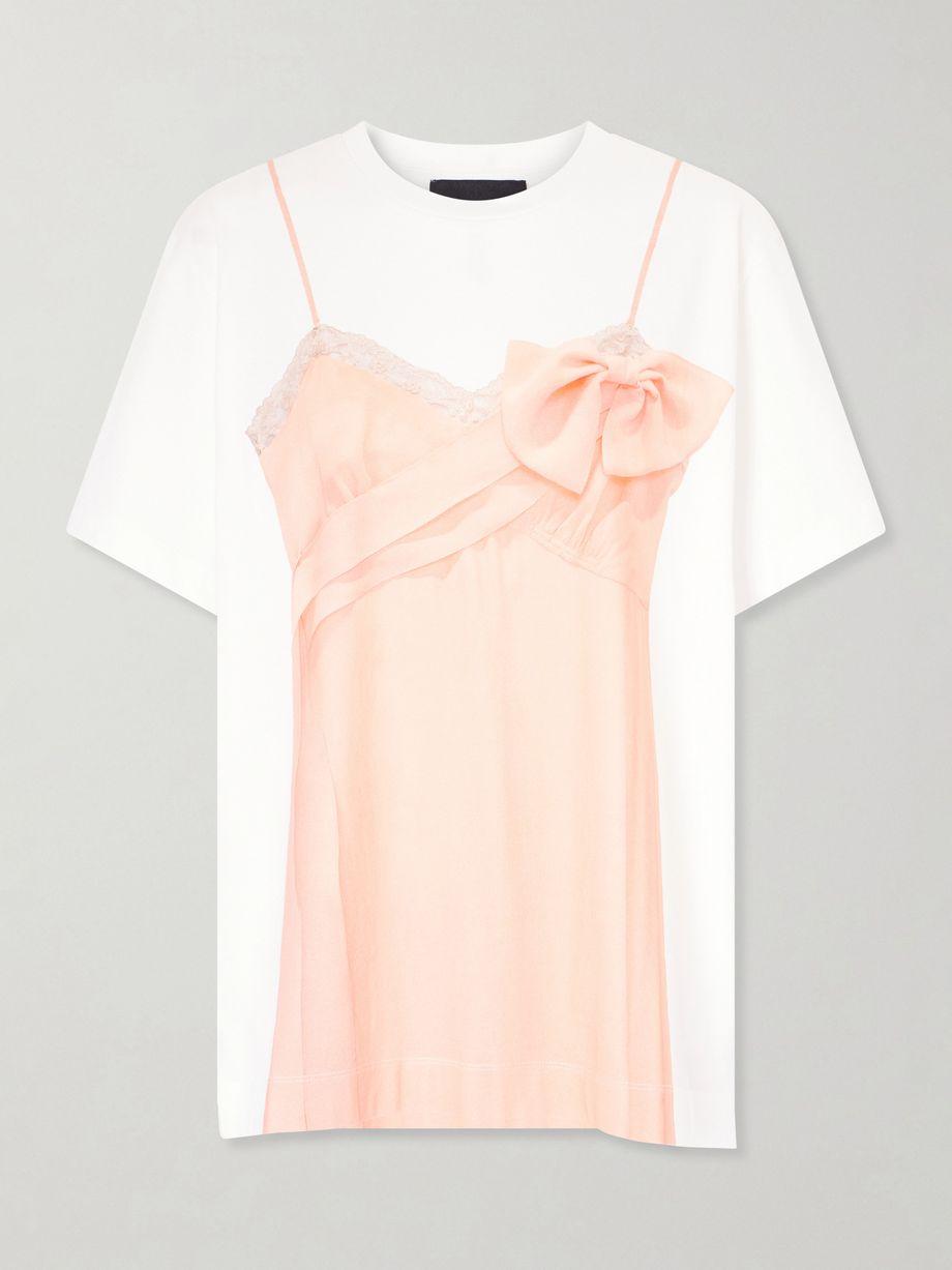 Printed cotton-jersey T-shirt by SIMONE ROCHA