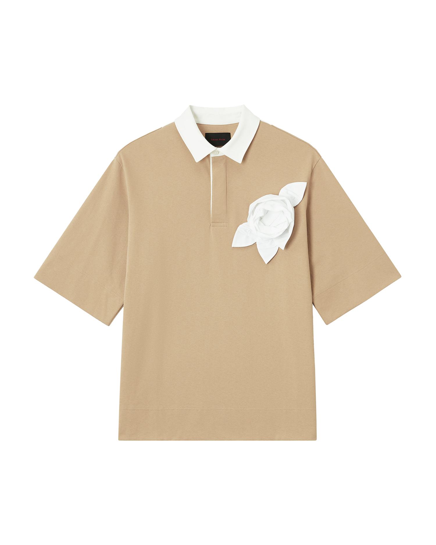 Rosette rugby shirt by SIMONE ROCHA