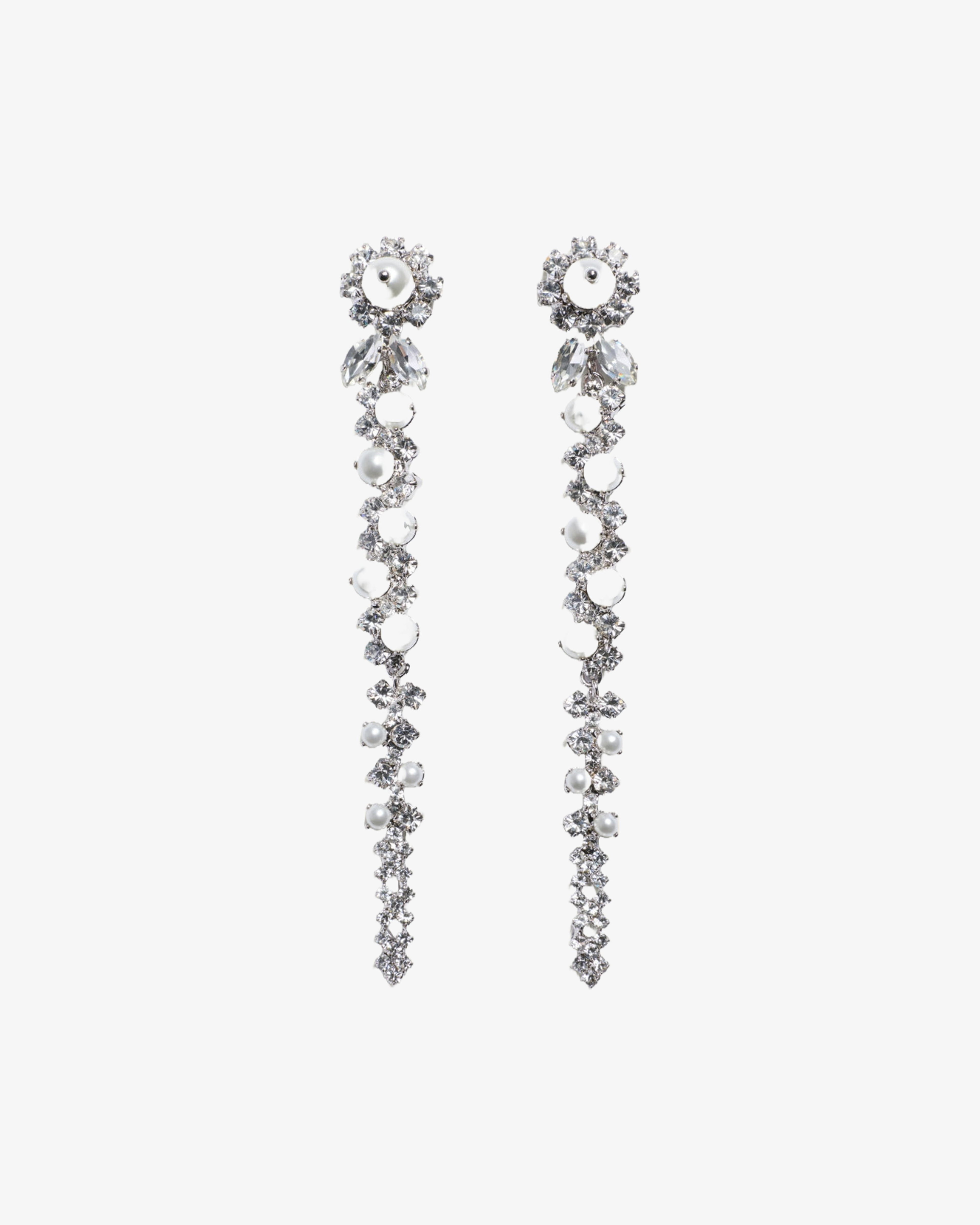 SIMONE ROCHA - Women's Drip Earrings - (Silver) by SIMONE ROCHA