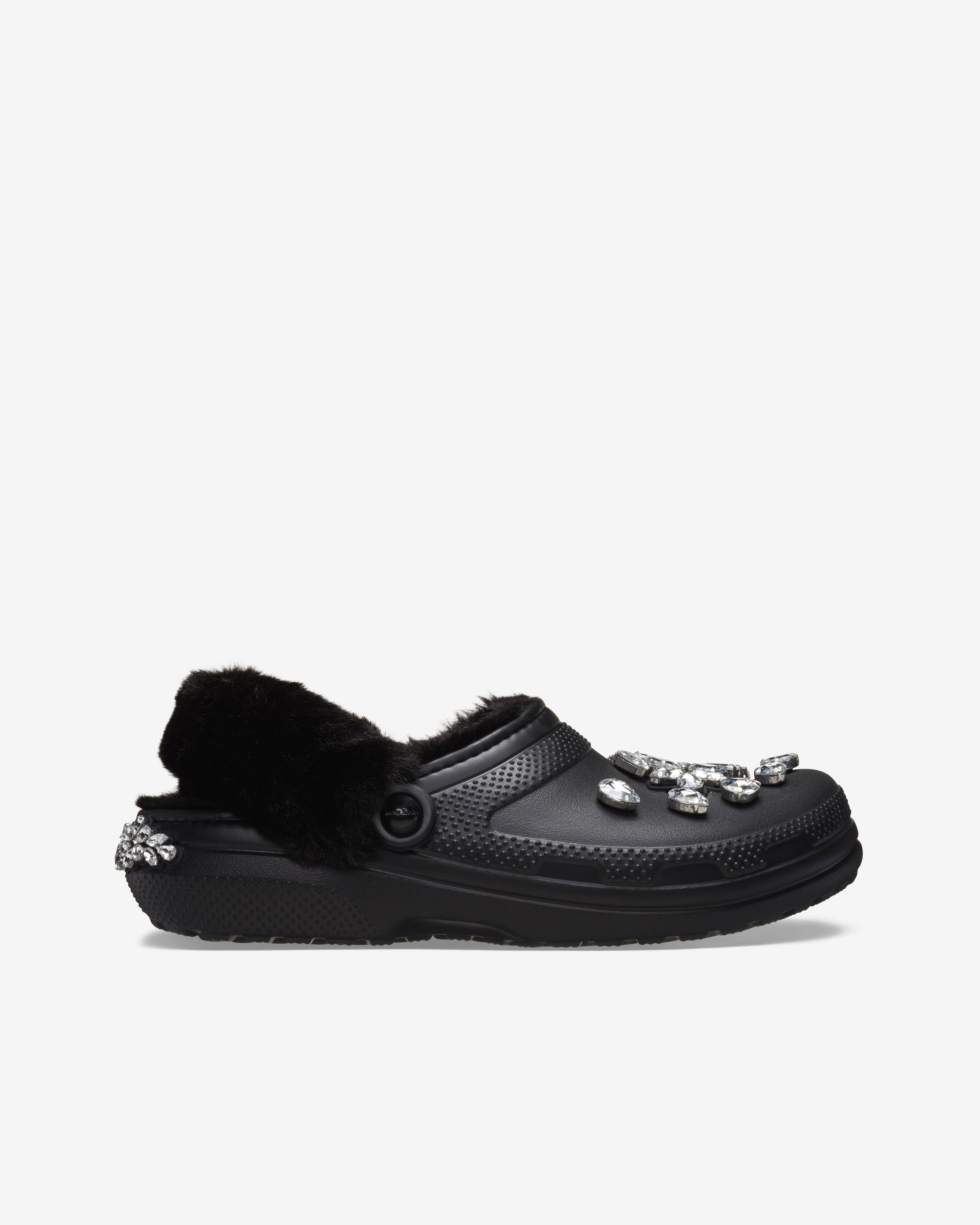 Simone Rocha - Crocs Classic Lined - (Black) by SIMONE ROCHA