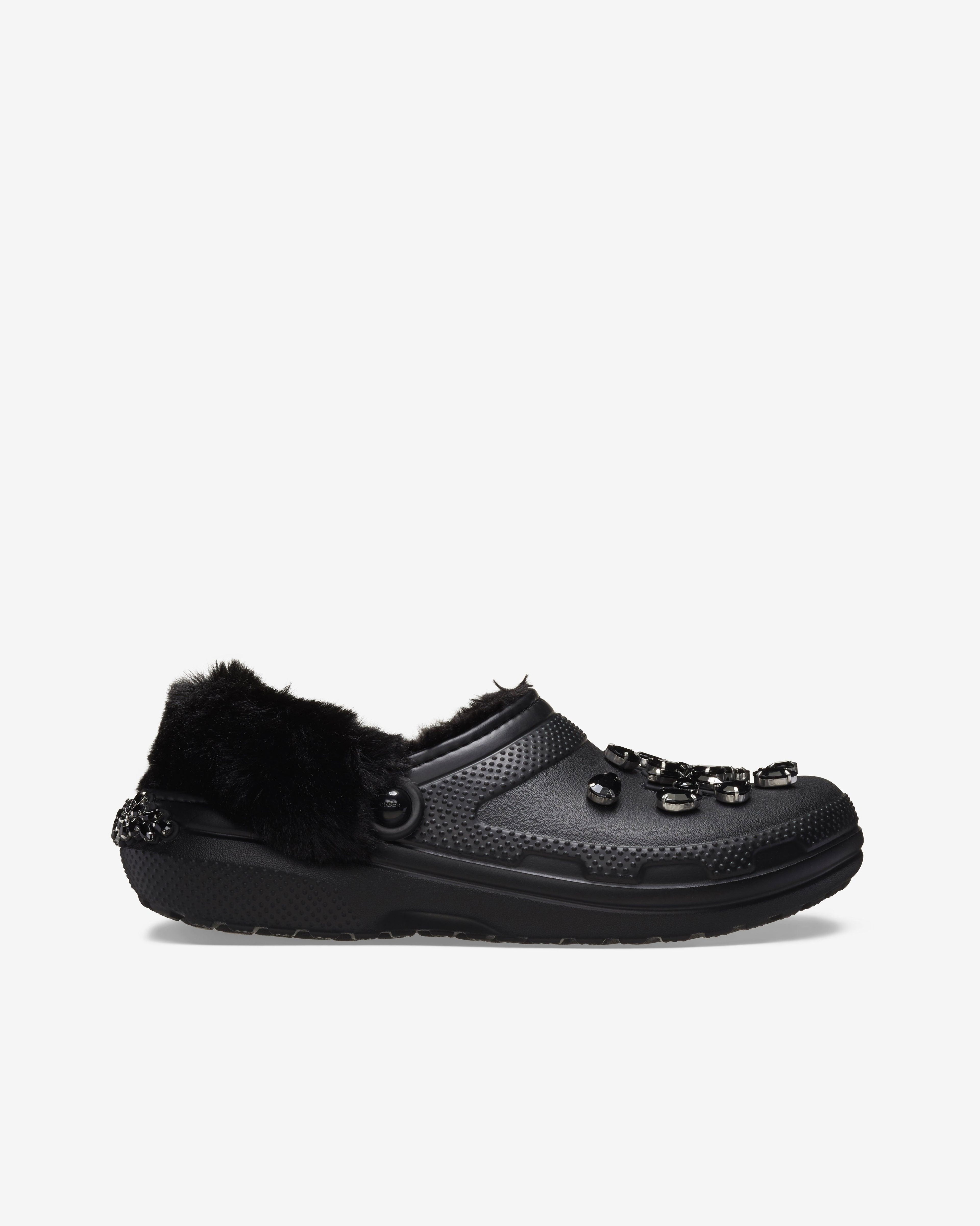 Simone Rocha - Crocs Classic Lined - (Black/Black) by SIMONE ROCHA