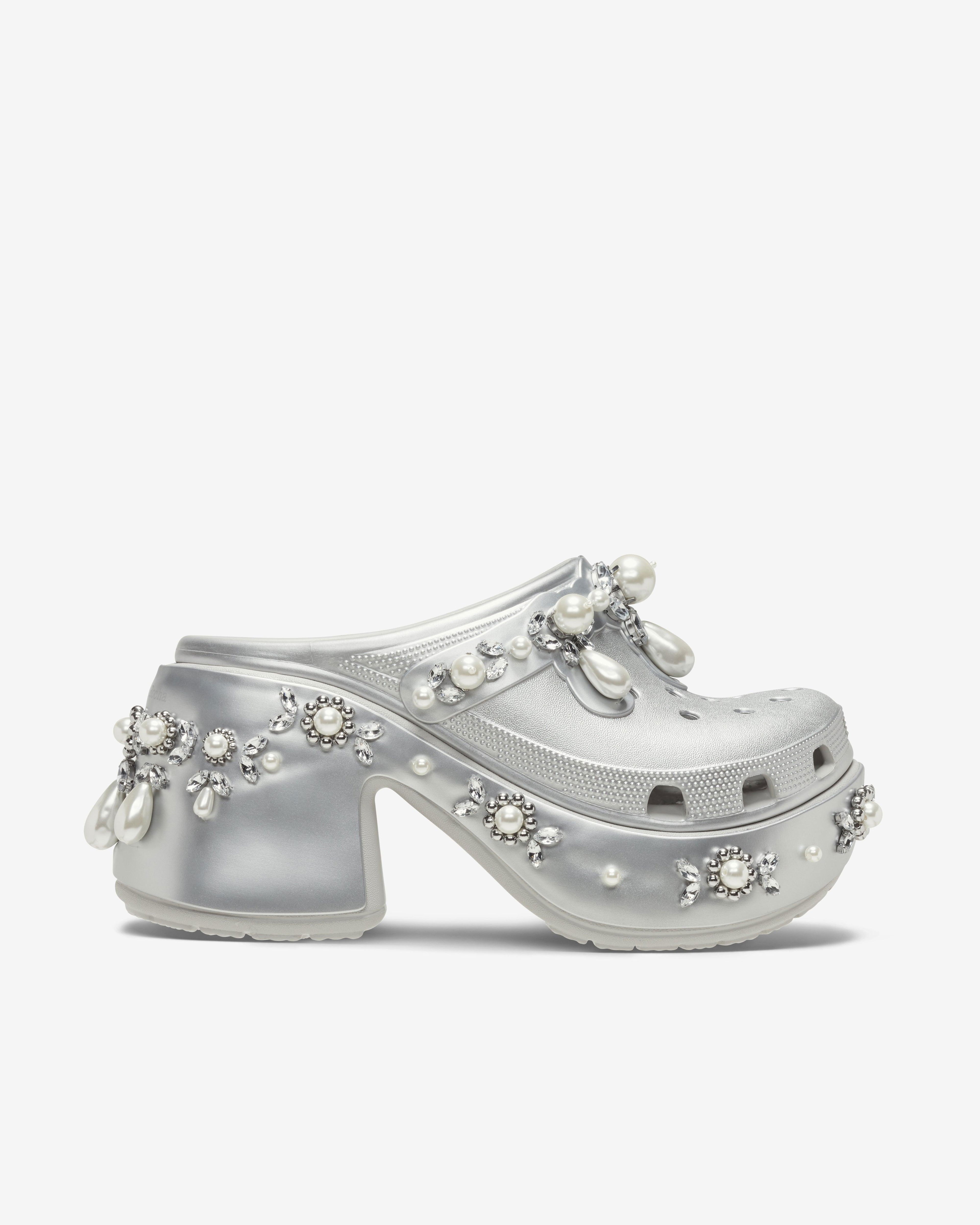 Simone Rocha - Crocs Siren Spiked - (Metallic) by SIMONE ROCHA