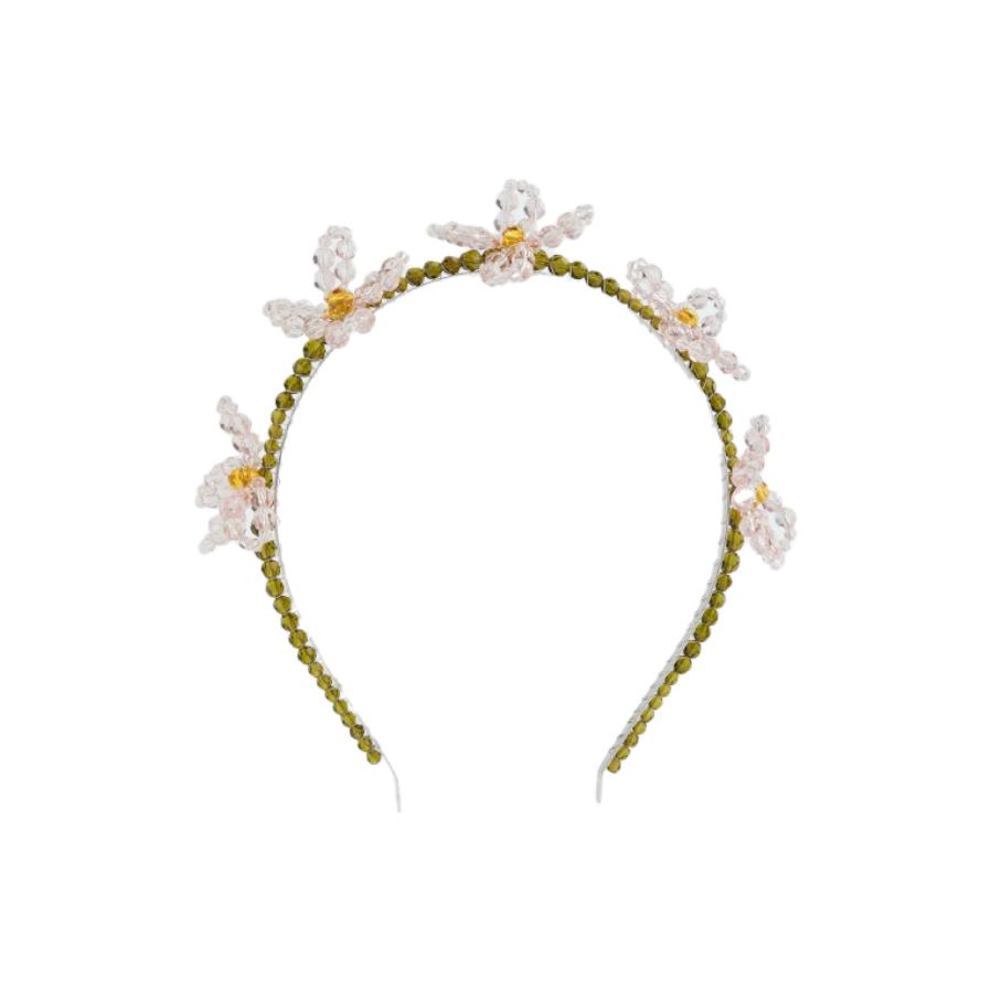 Simone Rocha - Crystal Flower Hairband - (Blossom) by SIMONE ROCHA