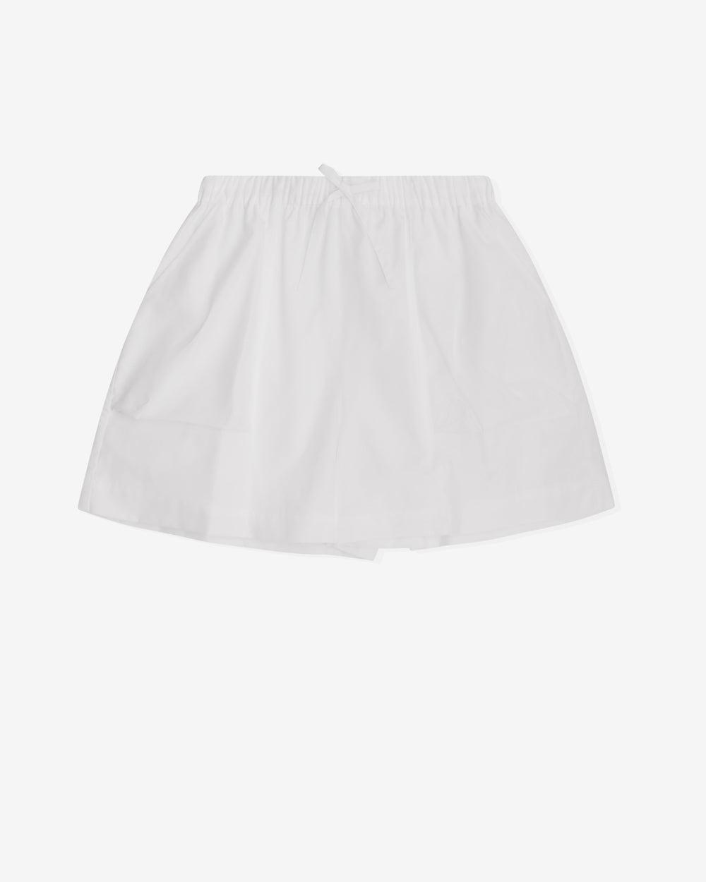 Simone Rocha - Men’s Cargo Drawstring Shorts - (White) by SIMONE ROCHA