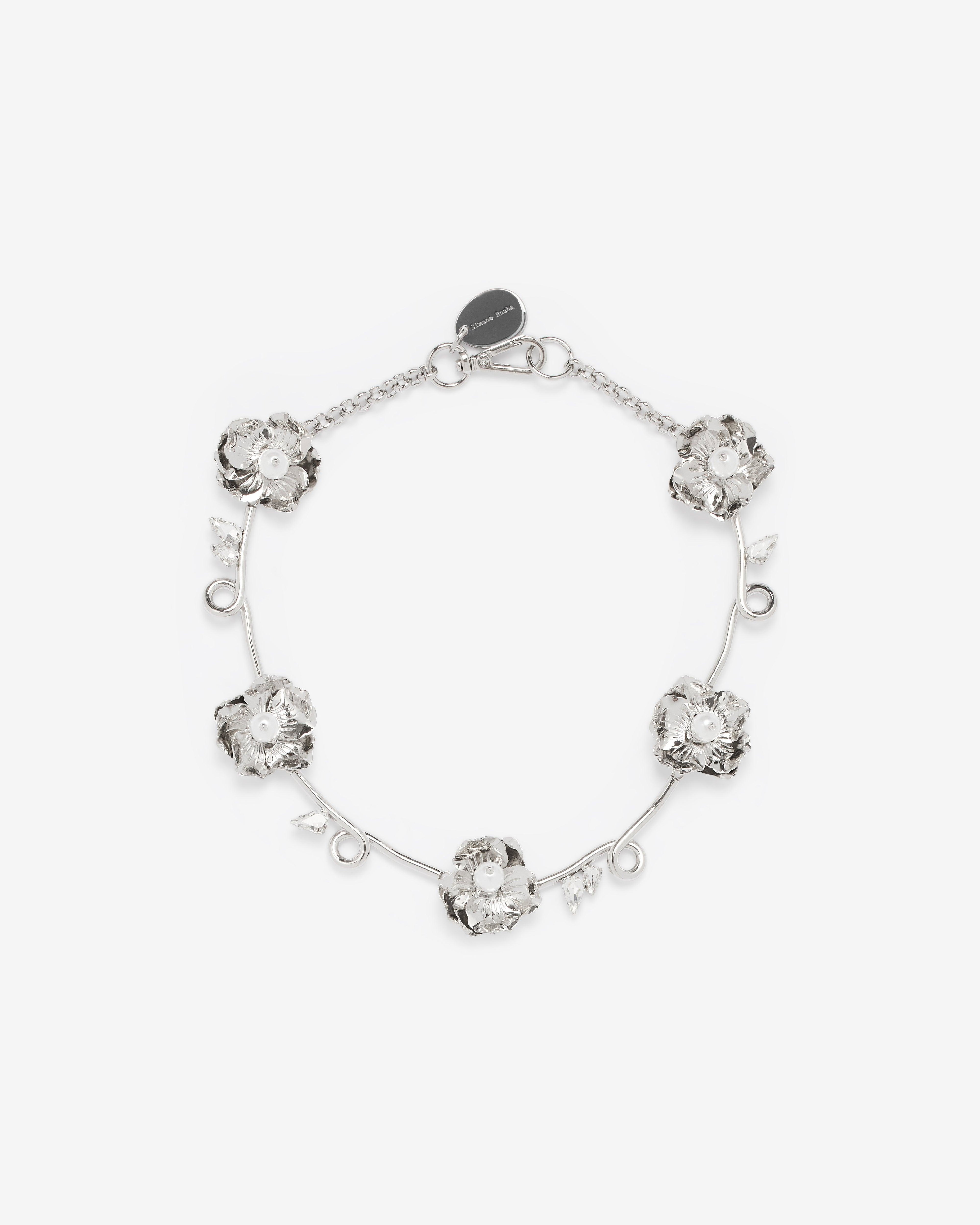 Simone Rocha - Women's Blooming Poppy Necklace - (Silver) by SIMONE ROCHA
