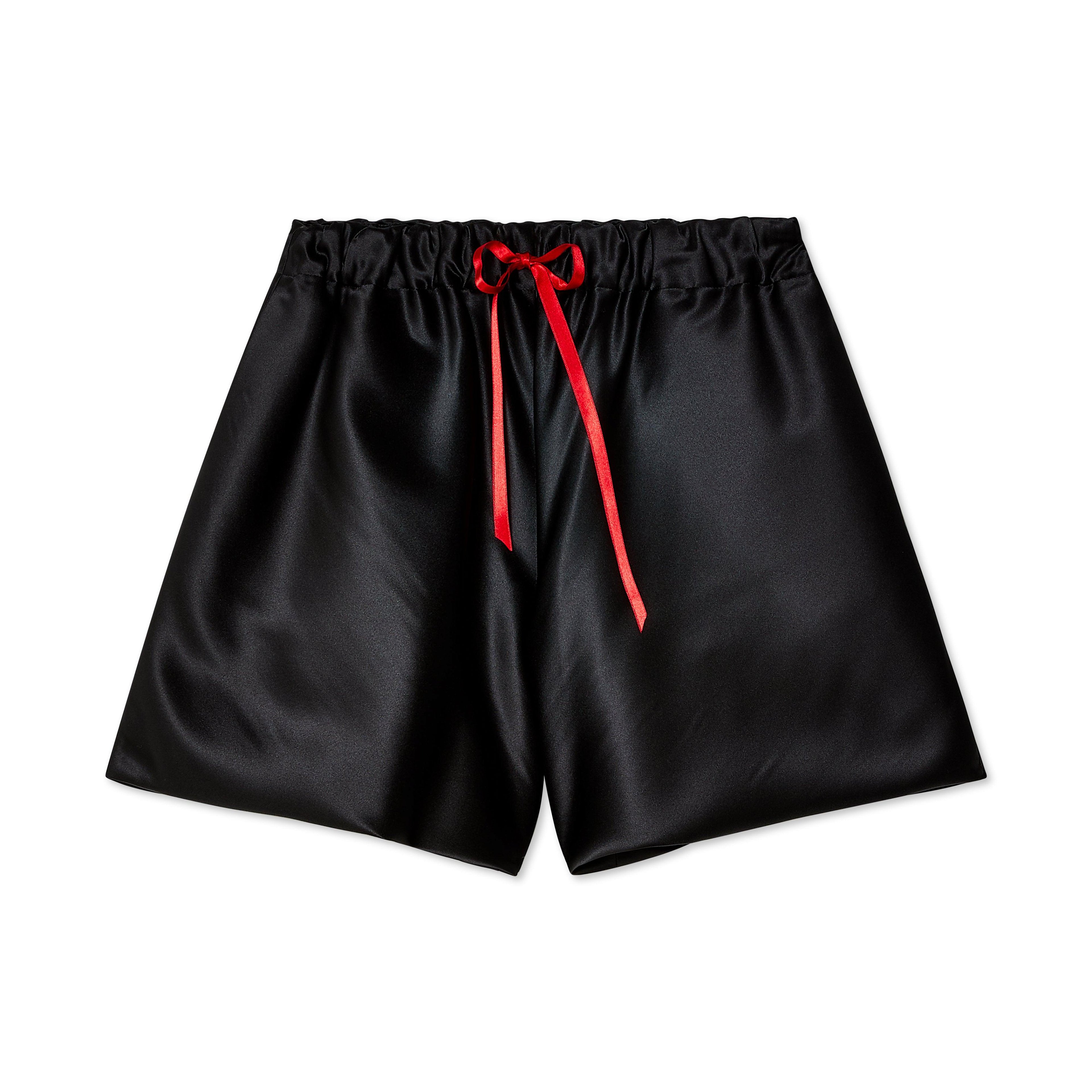 Simone Rocha - Women's Boxer Shorts - (Black/Red) by SIMONE ROCHA