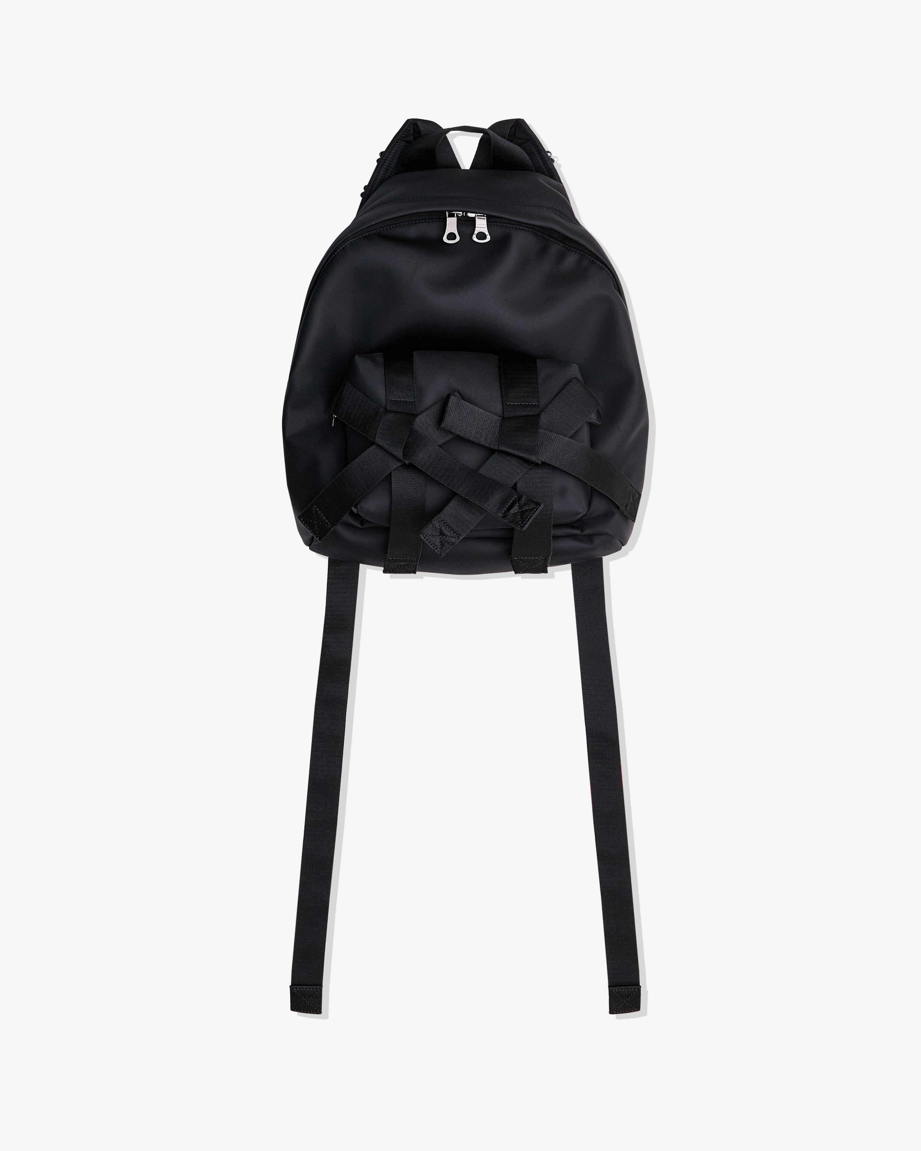 Simone Rocha - Women's Embroidered Bow Front Backpack - (Black) by SIMONE ROCHA
