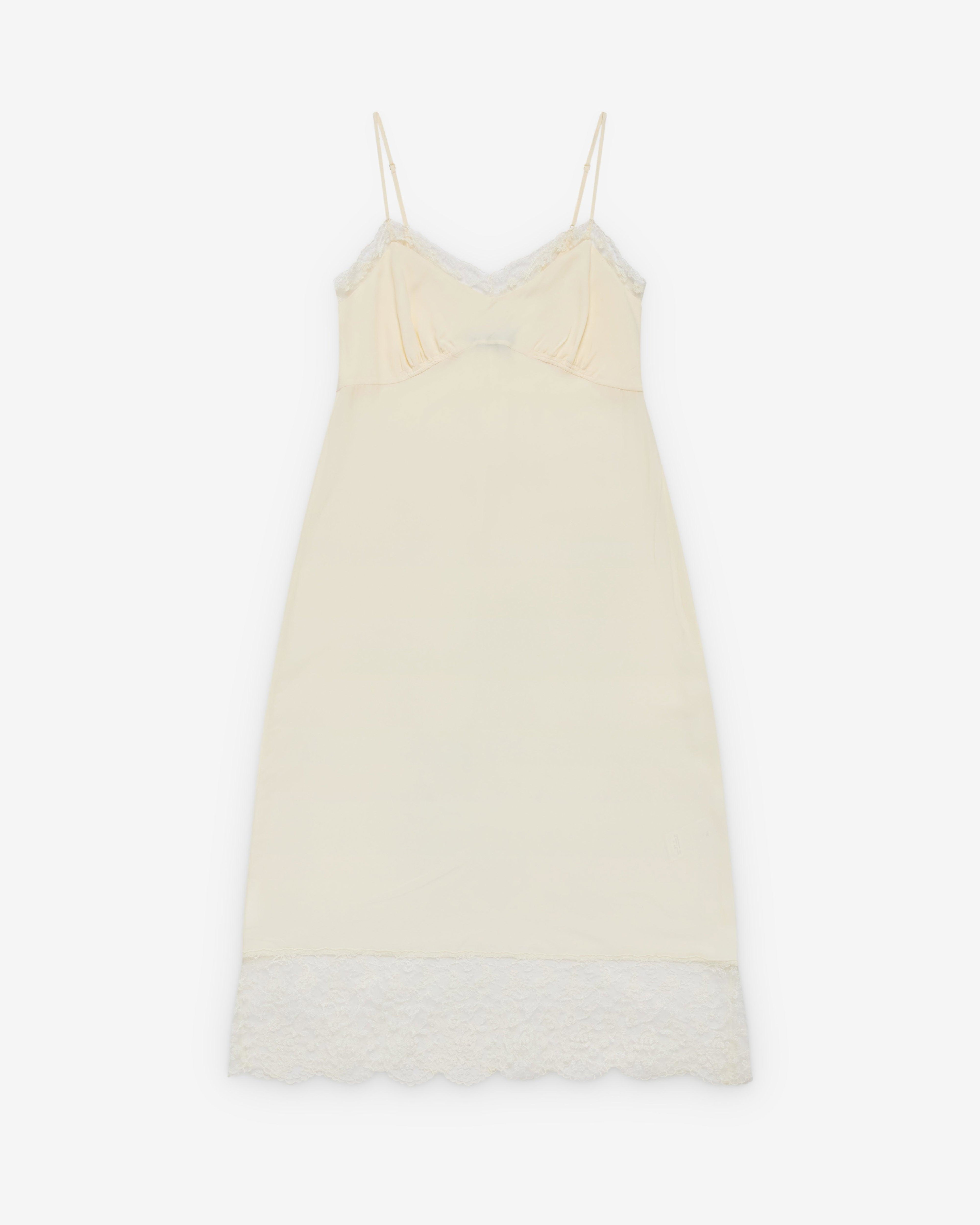 Simone Rocha - Women's Lace Trim Slip Dress - (Cream) by SIMONE ROCHA