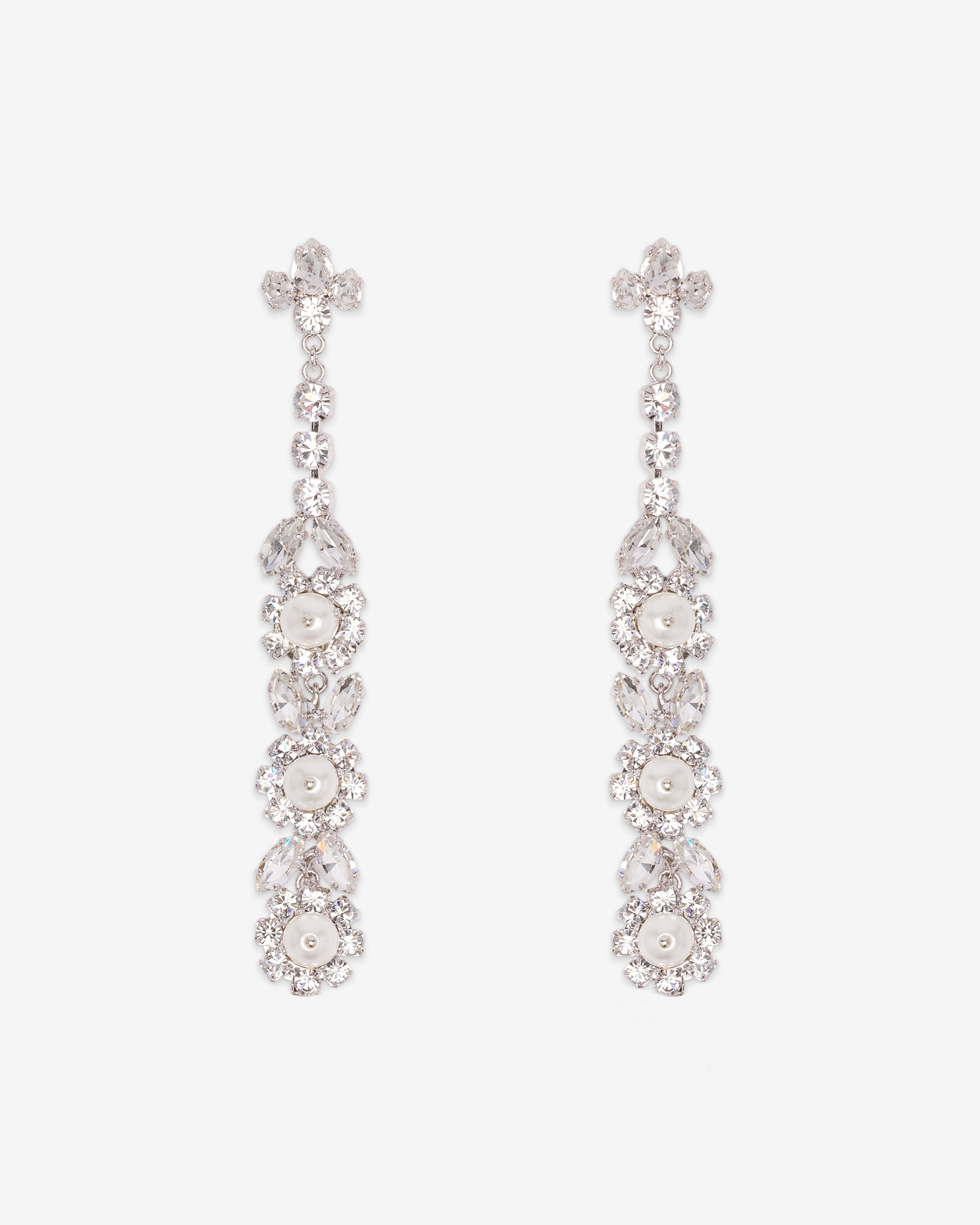 Simone Rocha - Women's Long Victorian Pearl & Crystal - (Pearl/Crystal) by SIMONE ROCHA