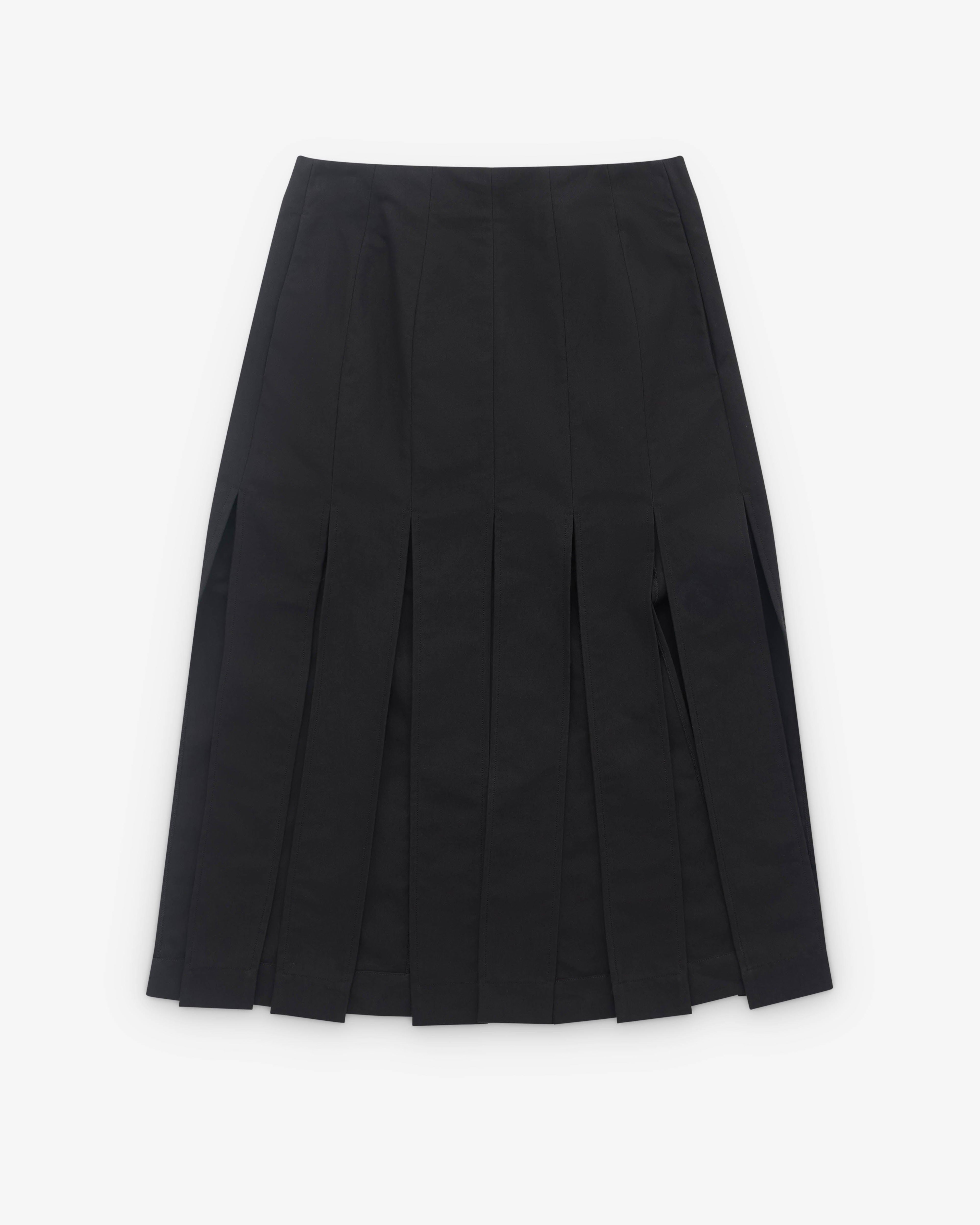 Simone Rocha - Women’s Multi Slit Skirt - (Charcoal) by SIMONE ROCHA