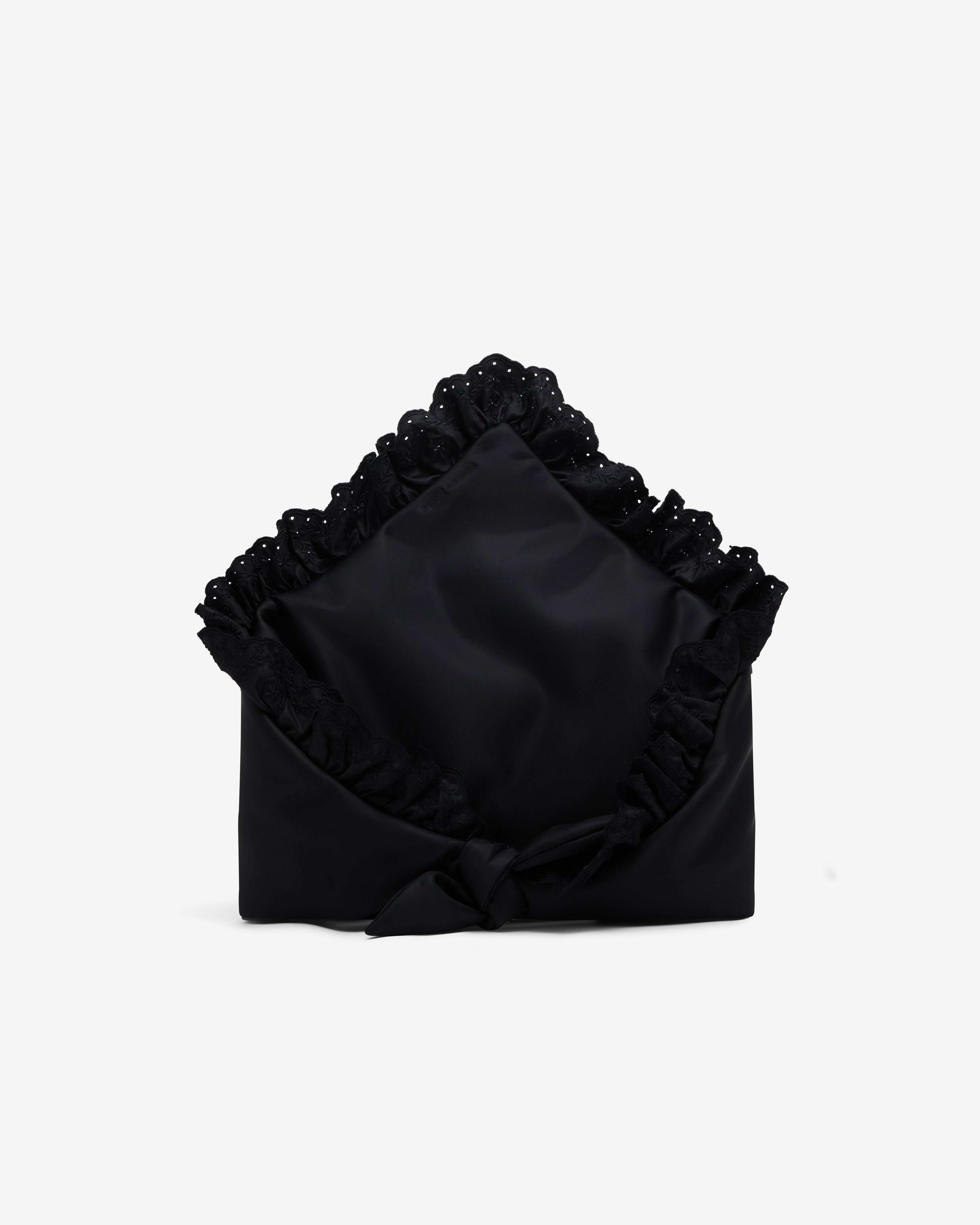Simone Rocha - Women's Pillowcase Satchel Bag  - (Black) by SIMONE ROCHA