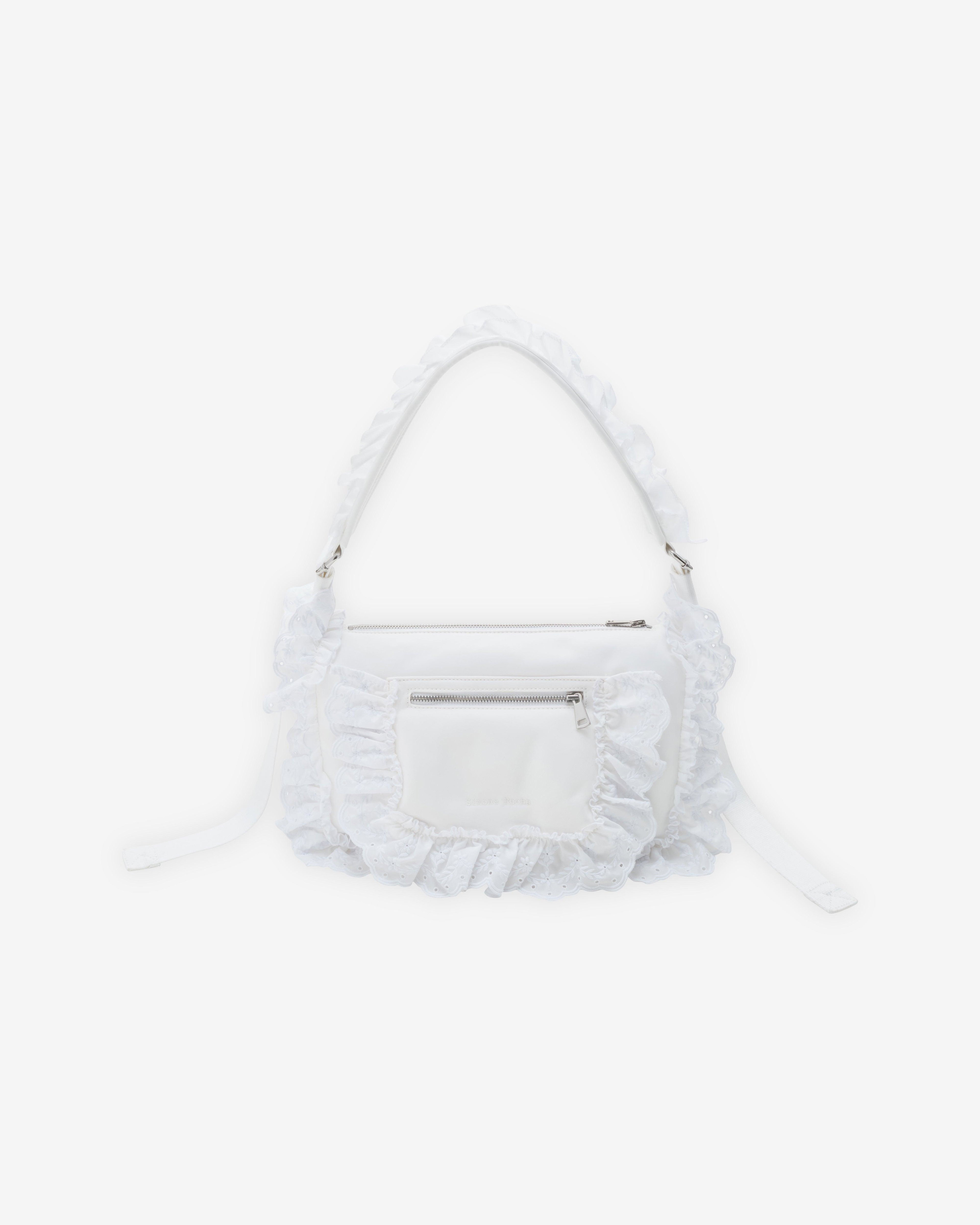 Simone Rocha - Women's Pillowcase Shoulder Bag - (White) by SIMONE ROCHA
