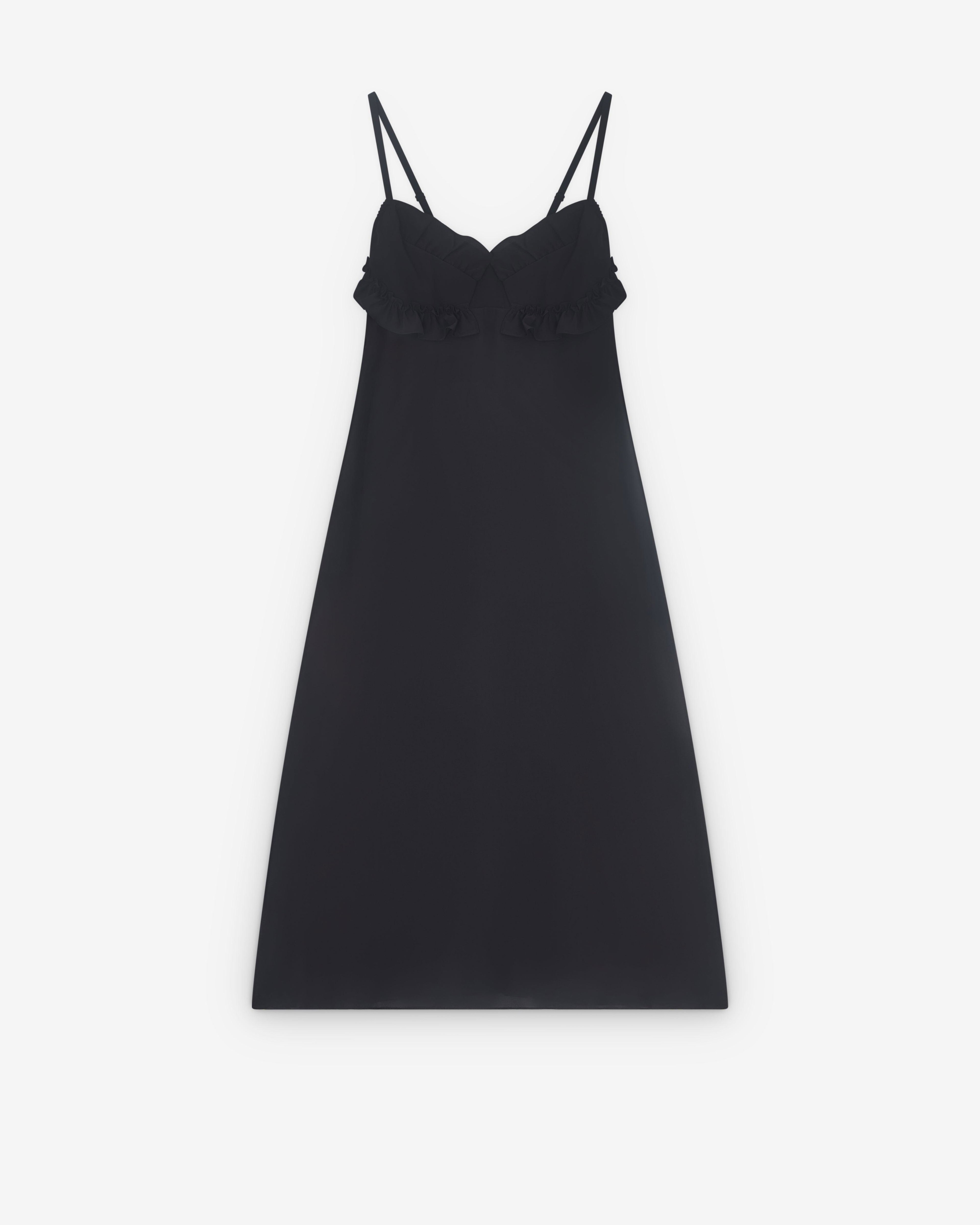 Simone Rocha - Women’s Ruffle Dress - (Black) by SIMONE ROCHA