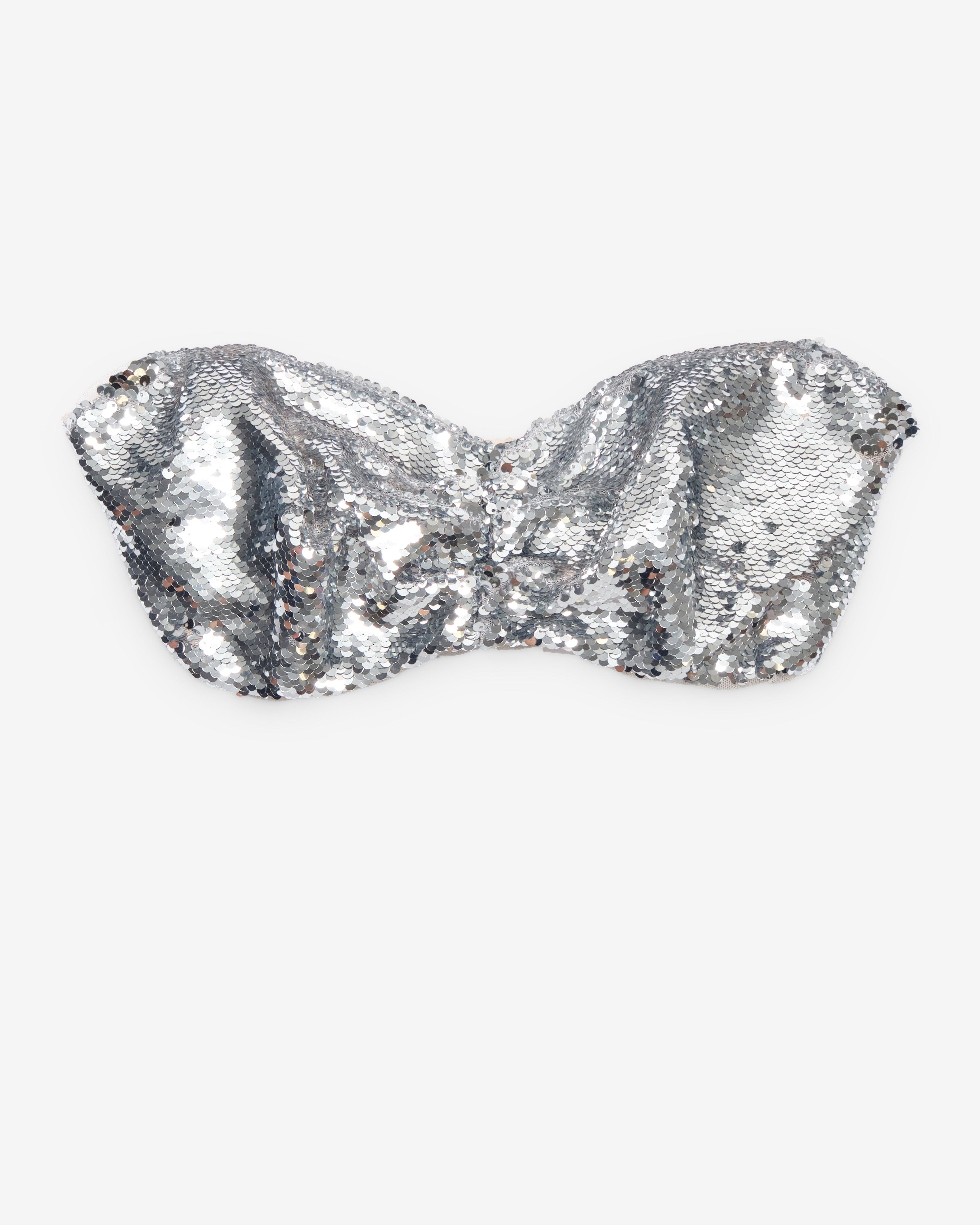 Simone Rocha - Women's Sculpt Bandeau - (Silver) by SIMONE ROCHA