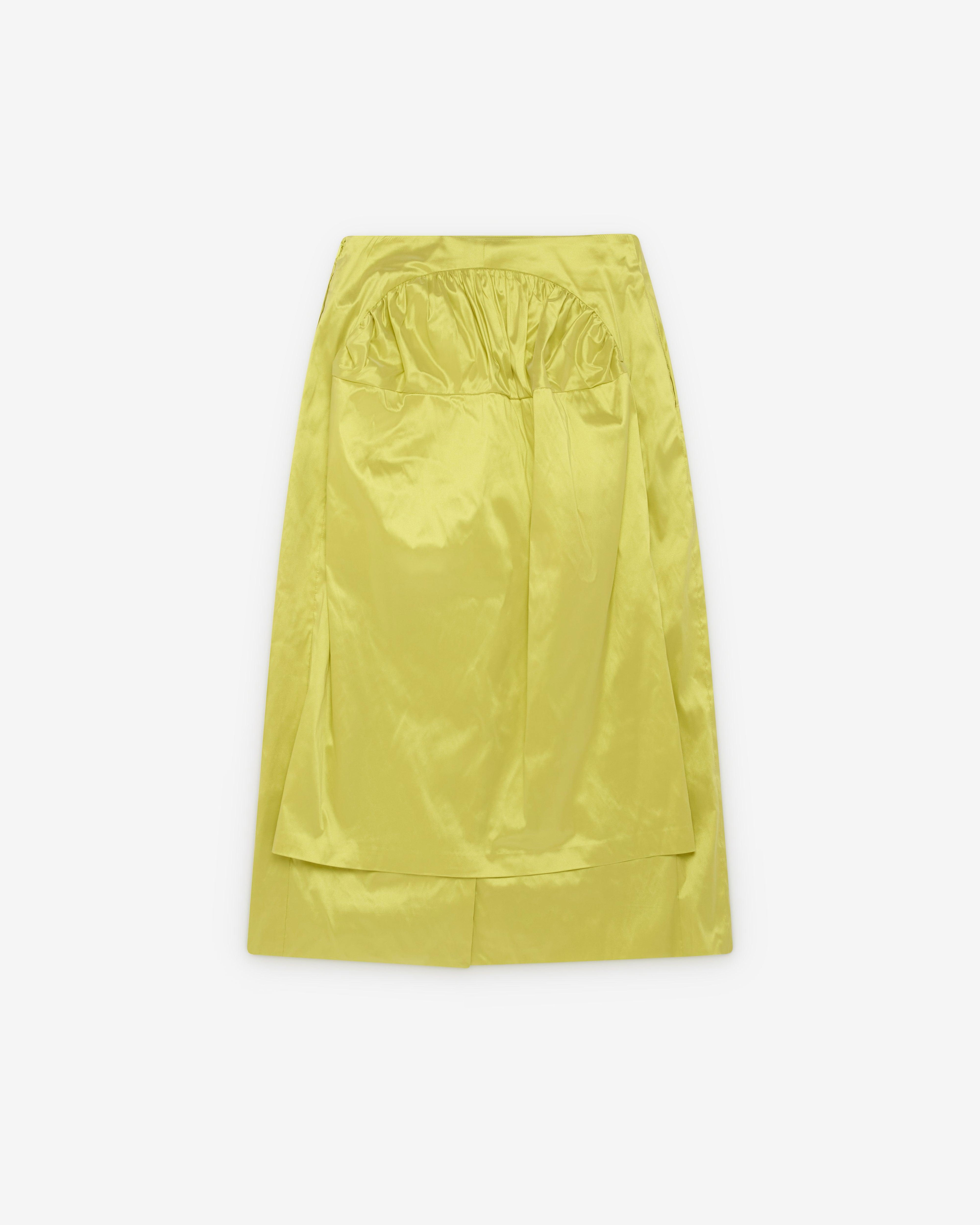 Simone Rocha - Women's Sculpted Bustle Skirt - (Apple) by SIMONE ROCHA