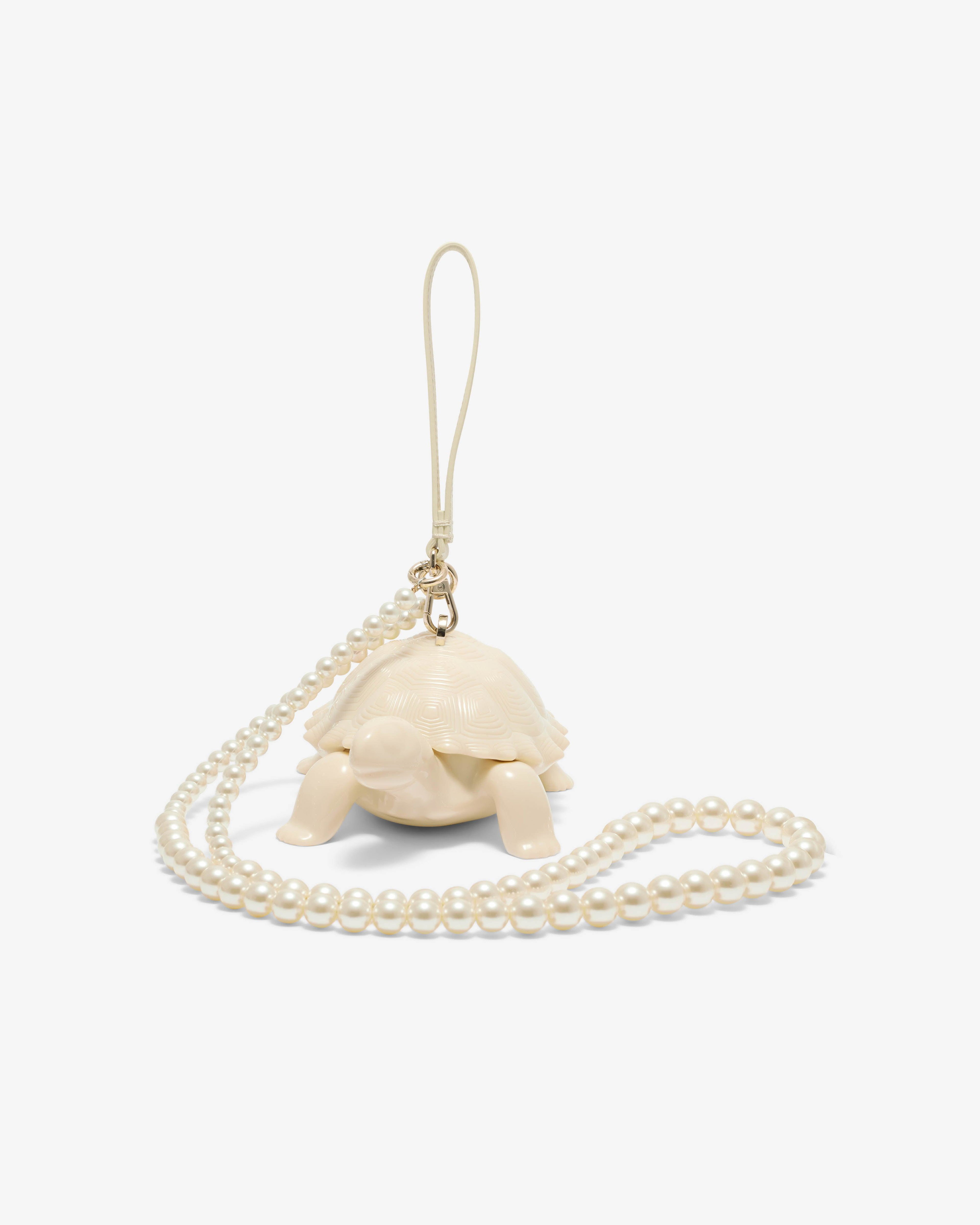 Simone Rocha - Women’s Tortoise Bag - (Cream) by SIMONE ROCHA