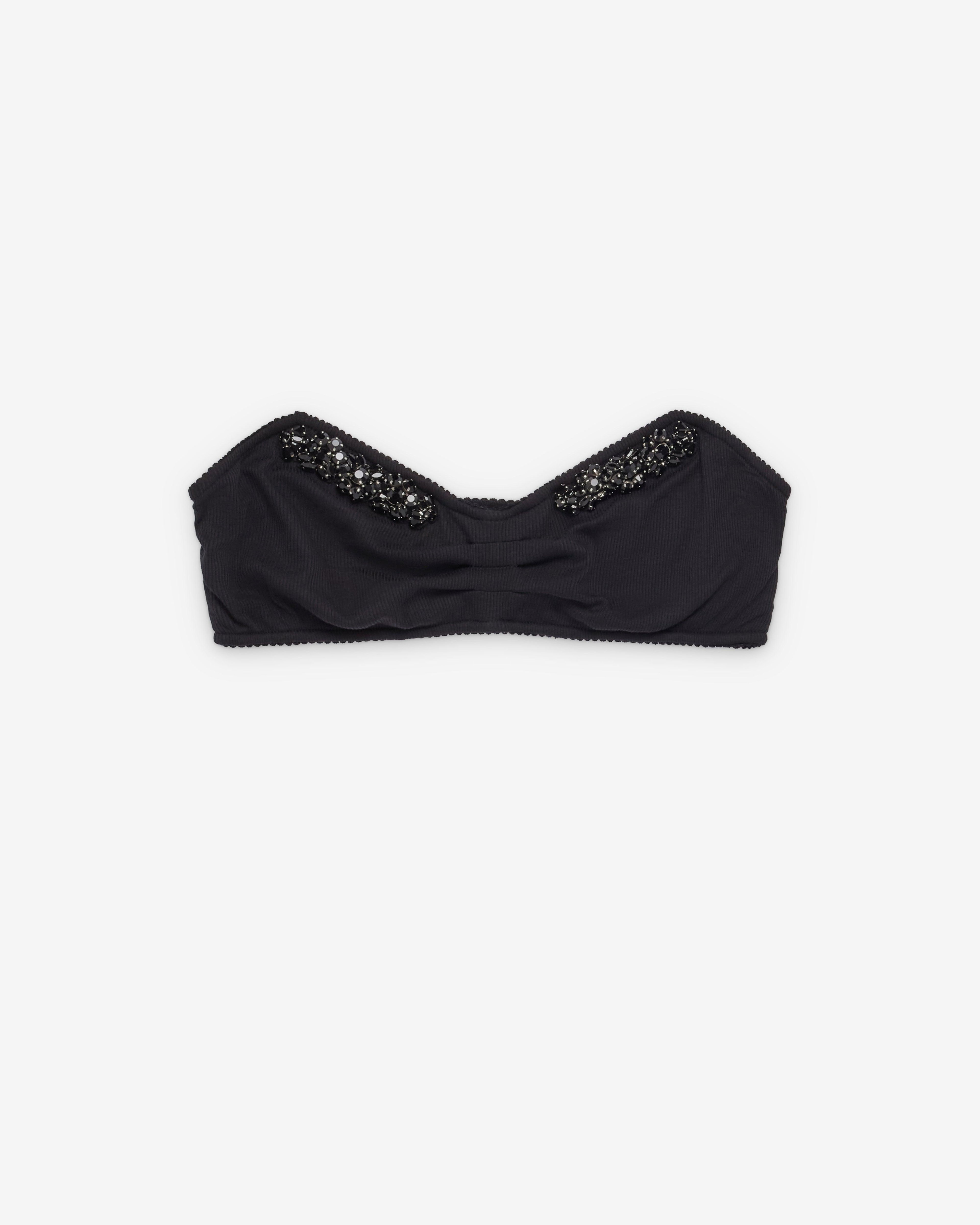 Simone Rocha - Women's Turbo Embellished Sculpt Bandeau - (Black) by SIMONE ROCHA