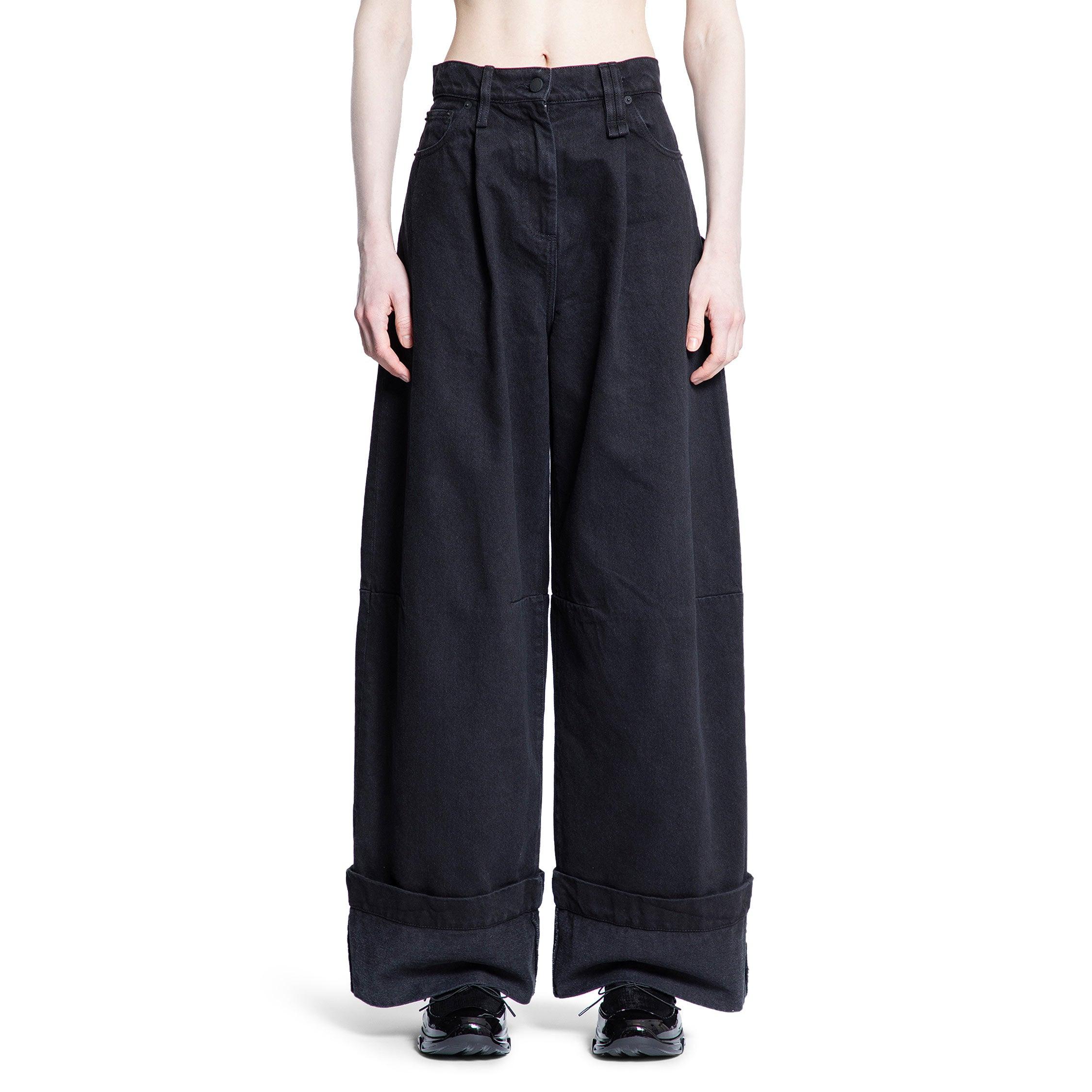 Wide Leg Puddle Jeans by SIMONE ROCHA