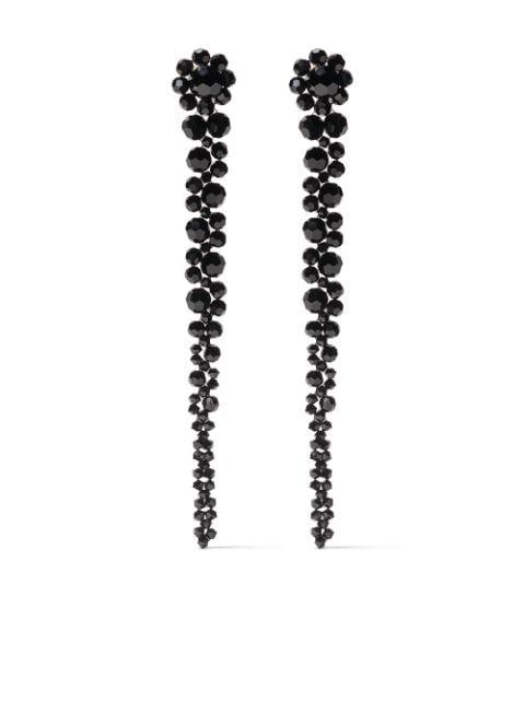 bead drip earrings by SIMONE ROCHA
