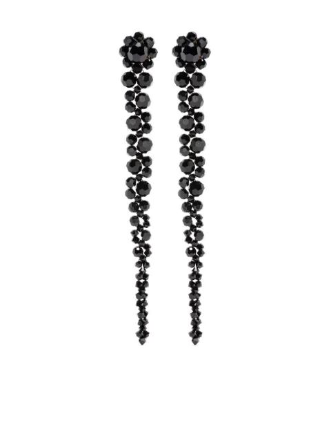 bead-embellished earrings by SIMONE ROCHA