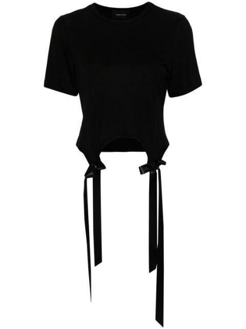 bow-detail cotton dress by SIMONE ROCHA