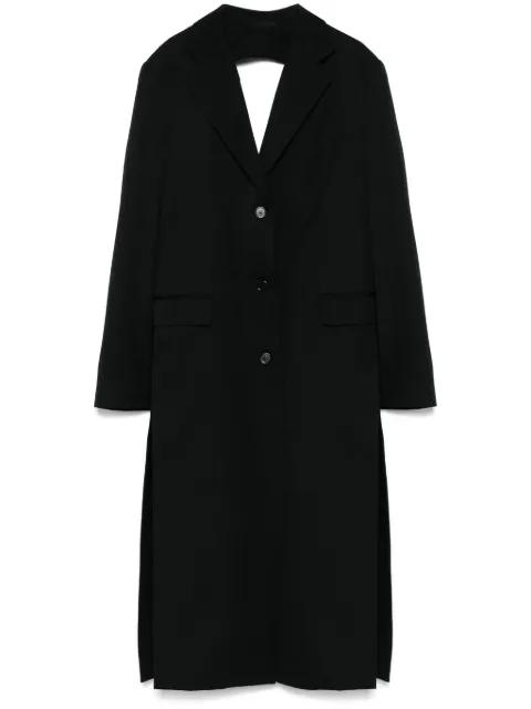 bow-detail cut-out coat by SIMONE ROCHA