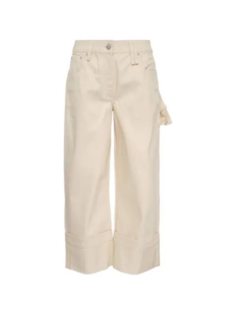 bow straight jeans by SIMONE ROCHA