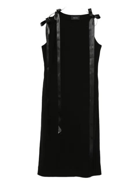 bow strap-detail midi dress by SIMONE ROCHA