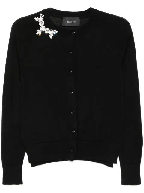 broken necklace cardigan by SIMONE ROCHA