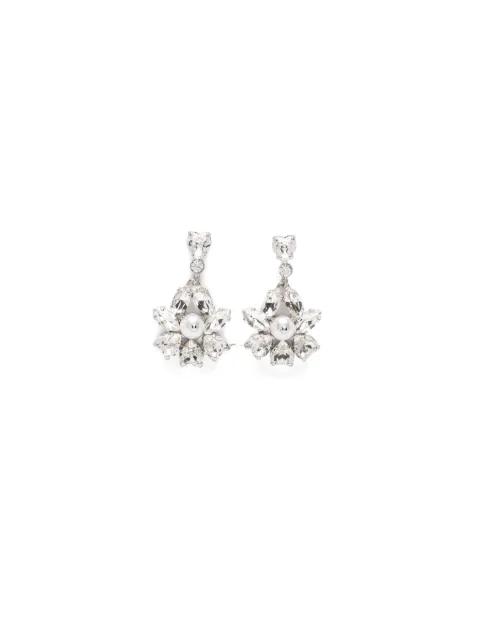 crystal-embellished drop earrings by SIMONE ROCHA