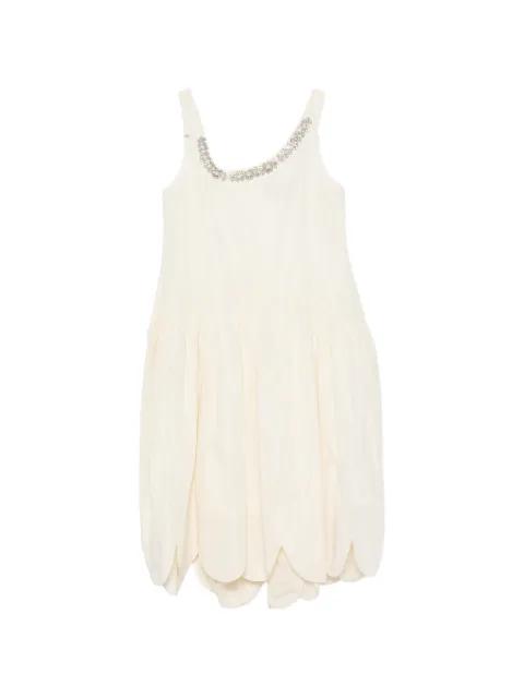 crystal-embellished midi dress by SIMONE ROCHA