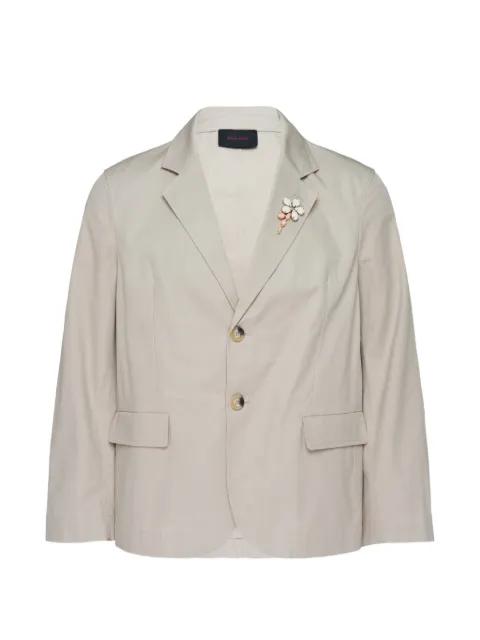 crystal-embellishment blazer by SIMONE ROCHA