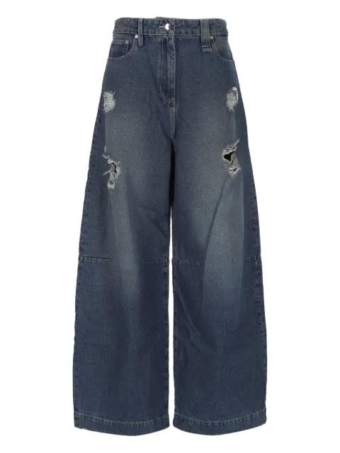 distressed jeans by SIMONE ROCHA