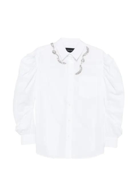 draped sleeve shirt by SIMONE ROCHA