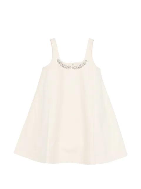 embellished A-line mini dress by SIMONE ROCHA