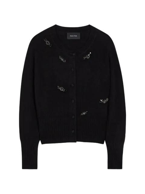 embellished button-fastening cardigan by SIMONE ROCHA