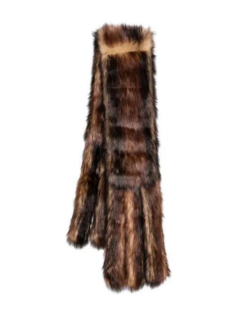 faux-fur scarf by SIMONE ROCHA