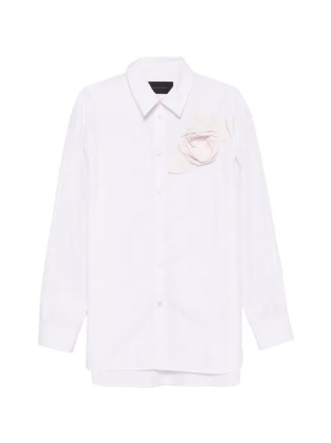 floral-appliqué shirt by SIMONE ROCHA