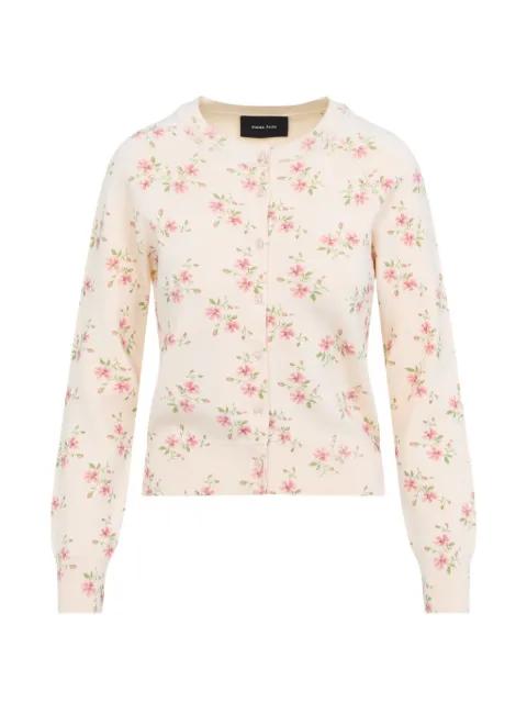 floral-print cardigan by SIMONE ROCHA