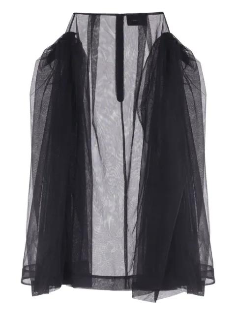 frill-detail tulle skirt by SIMONE ROCHA