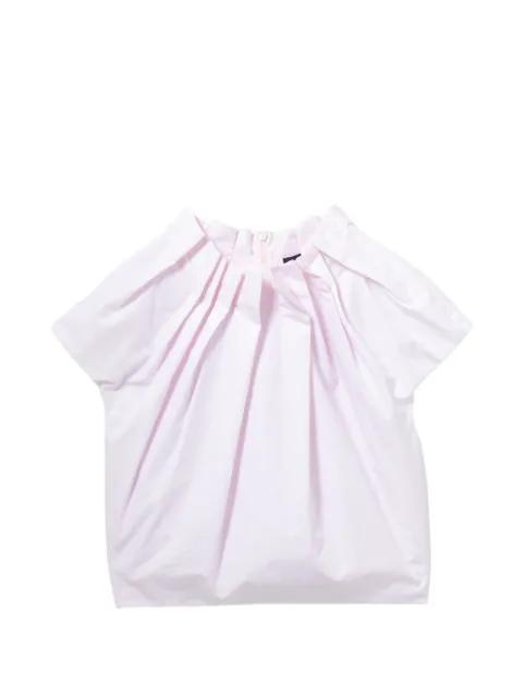 gathered-tulip blouse by SIMONE ROCHA