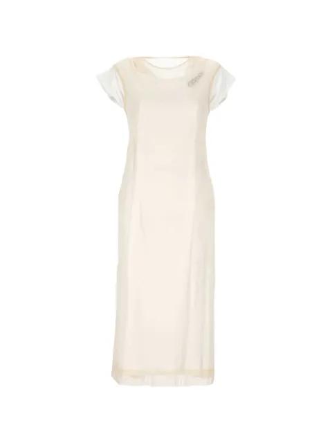 lace-trim crystal-embellished dress by SIMONE ROCHA