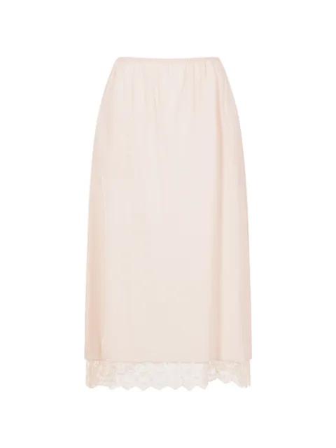 lace-trim midi skirt by SIMONE ROCHA