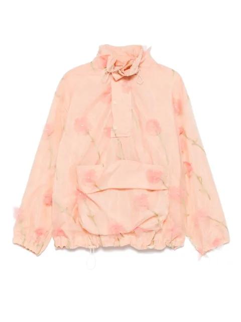 layered cargo flap jacket by SIMONE ROCHA