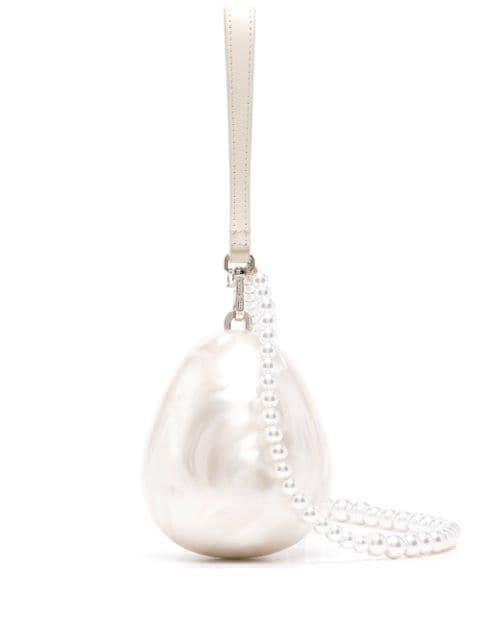 micro Egg perspex shoulder bag by SIMONE ROCHA