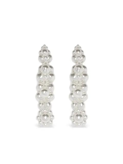pearl-embellishment earrings by SIMONE ROCHA
