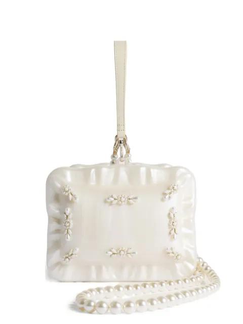 pillowcase clutch bag by SIMONE ROCHA
