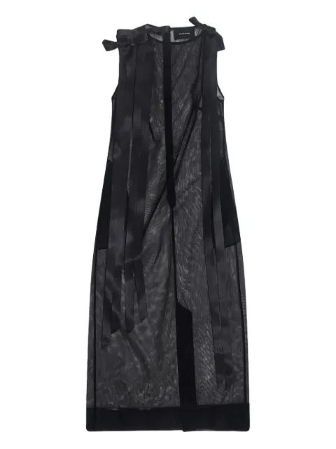 ribbon sleeveless midi dress by SIMONE ROCHA